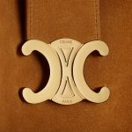 MEDIUM LOUISE BAG IN SUEDE CALFSKIN PECAN - Image 5
